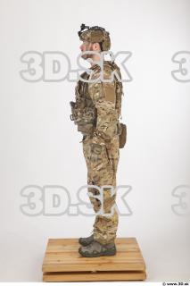 Soldier in American Army Military Uniform 0016